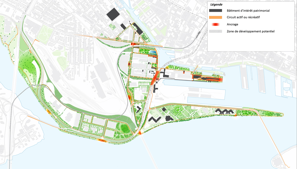 Hypothèse d’aménagement ressortant le thème traité