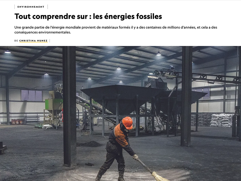Article du National Geographic France